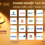 CÔNG BỐ TOP 500 DOANH NGHIỆP TẠO GIÁ TRỊ HÀNG ĐẦU VIỆT NAM 2025