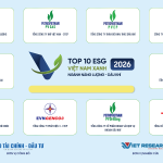 CÔNG BỐ TOP 10 DOANH NGHIỆP ESG VIỆT NAM XANH 2026 – NGÀNH NĂNG LƯỢNG – DẦU KHÍ