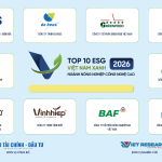 CÔNG BỐ TOP 10 DOANH NGHIỆP ESG VIỆT NAM XANH 2026 – NGÀNH NÔNG NGHIỆP CÔNG NGHỆ CAO