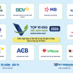 CÔNG BỐ TOP 10 DOANH NGHIỆP ESG VIỆT NAM XANH 2026 – NGÀNH NGÂN HÀNG