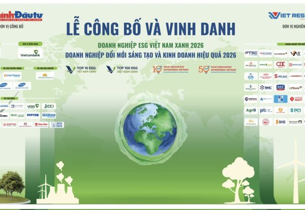Lễ công bố và vinh danh Top doanh nghiêp đổi mới sáng tạo và kinh doanh hiệu quả 2026 - Top doanh nghiệp ESG Việt Nam xanh 2026